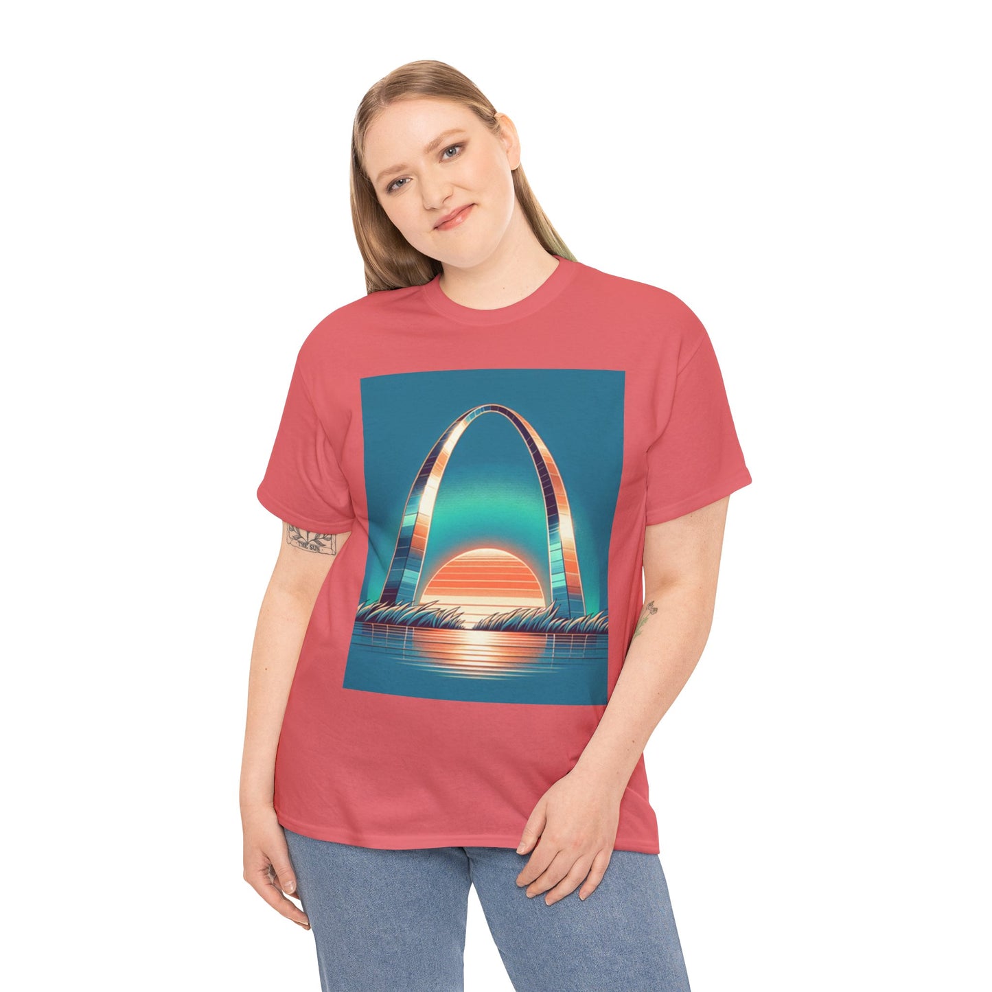 Saint Louis Unisex Heavy Cotton Tee