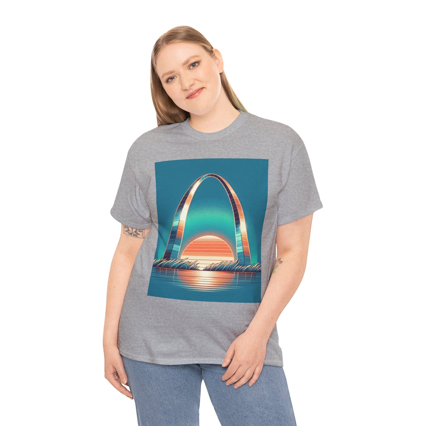 Saint Louis Unisex Heavy Cotton Tee