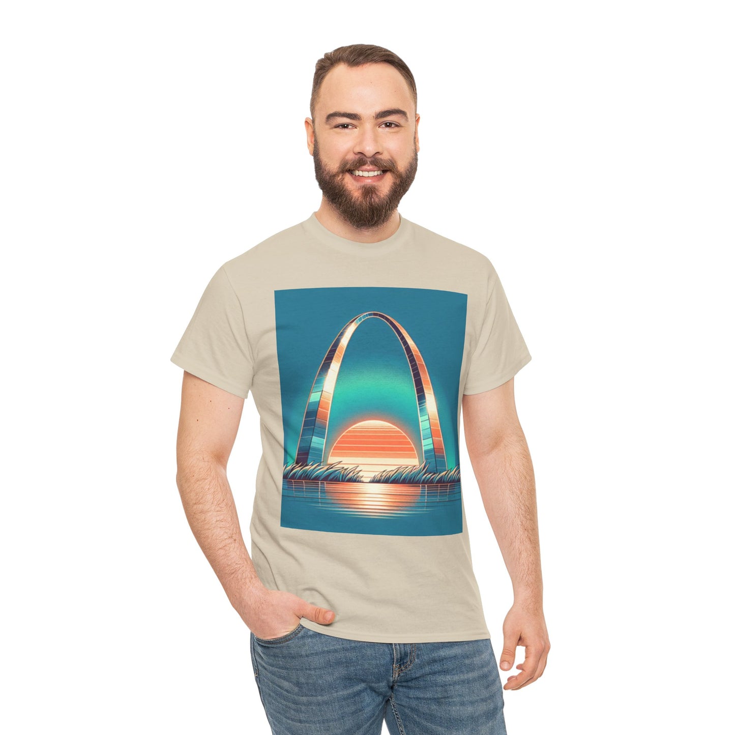 Saint Louis Unisex Heavy Cotton Tee