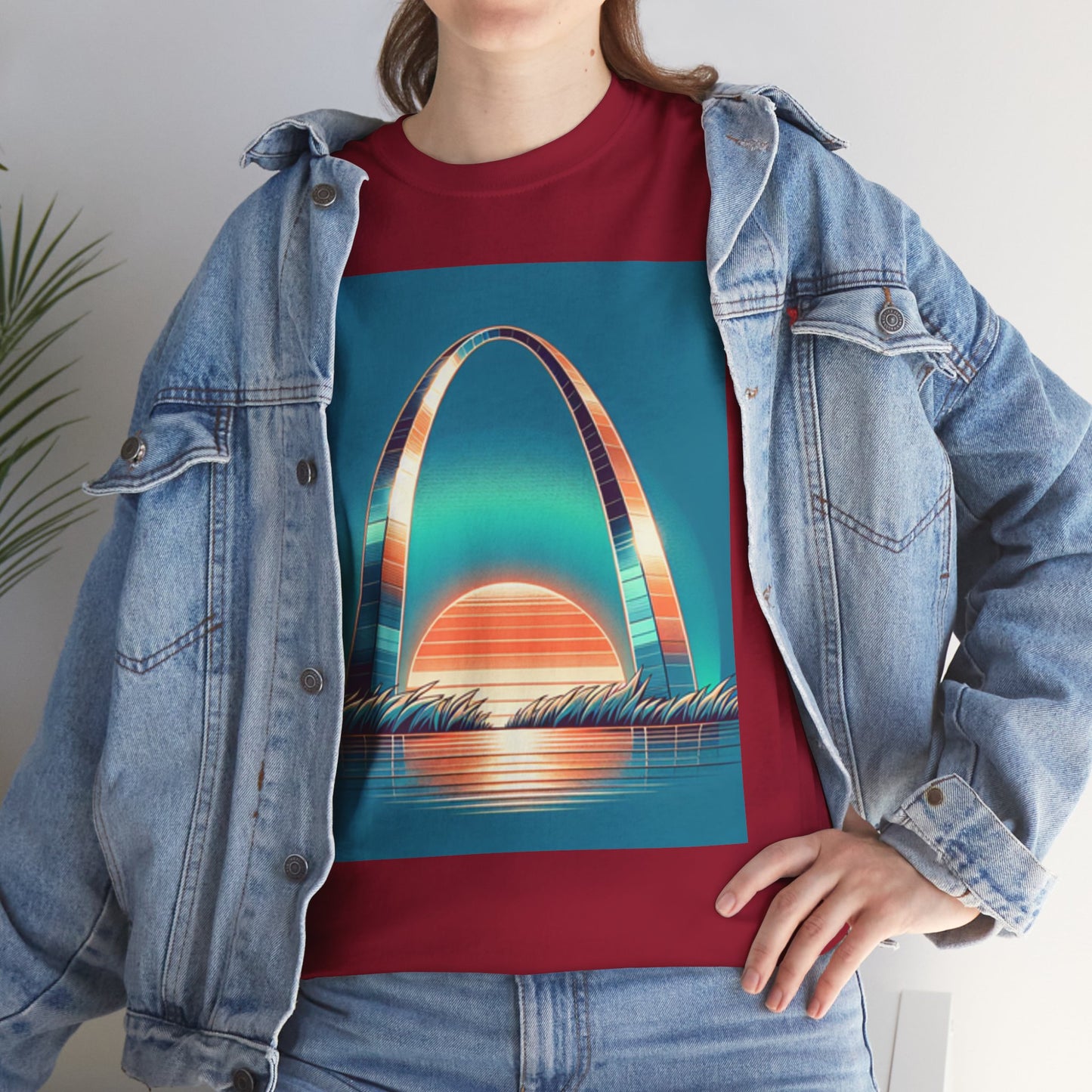 Saint Louis Unisex Heavy Cotton Tee