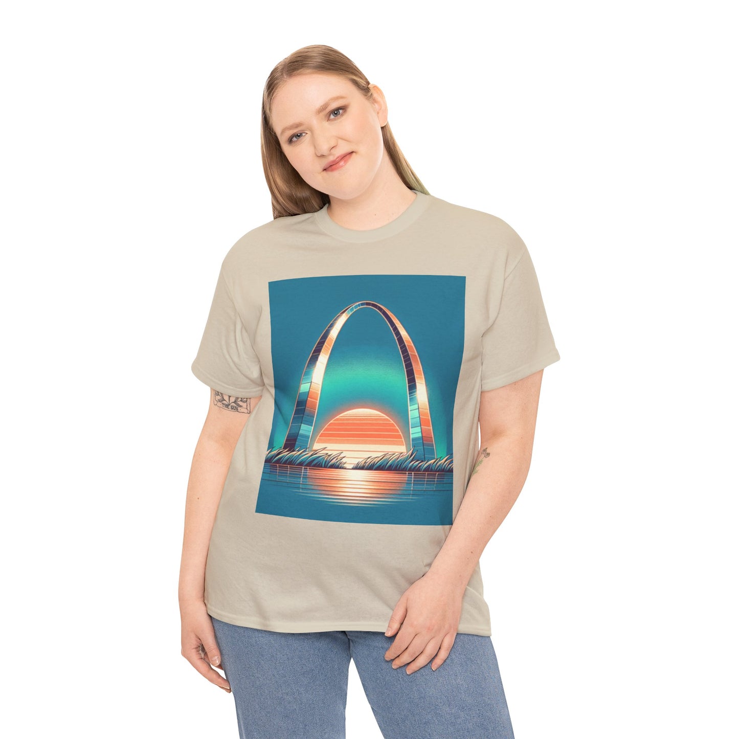 Saint Louis Unisex Heavy Cotton Tee