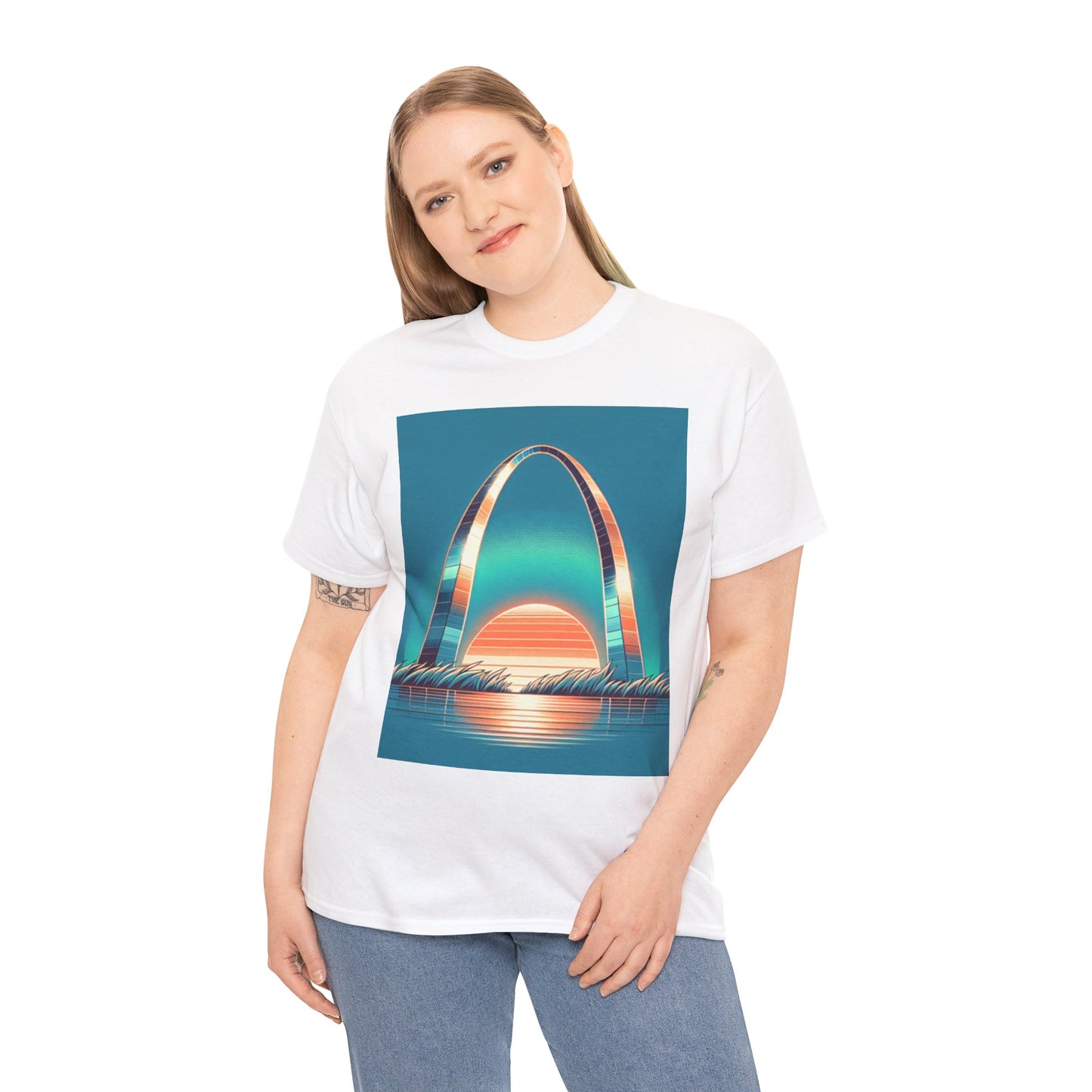 Saint Louis Unisex Heavy Cotton Tee